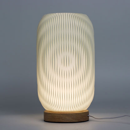 New Wave lámpa – USB – 3 fokozat – Modern, csavart design