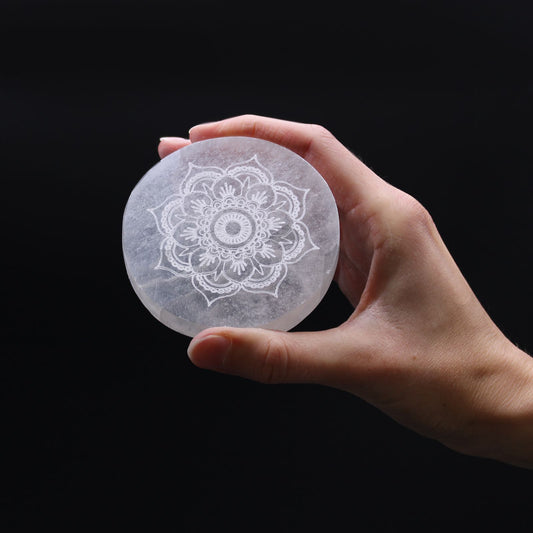Kisméretű töltőlap, 8 cm - Mandala design
