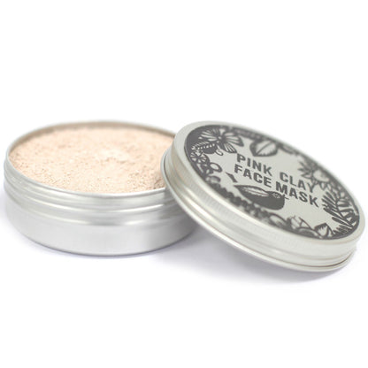 Pink Clay Face Mask 50g