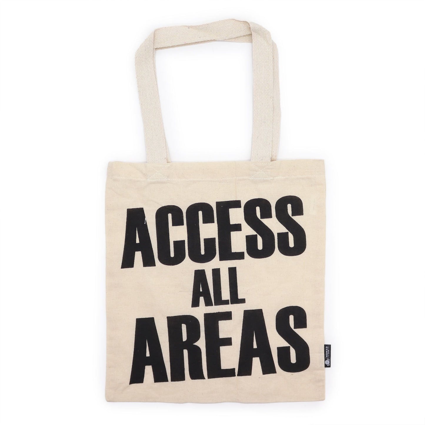 Nomad Sari ikonikus alap táska – ACCESS ALL AREA – natúr 4oz