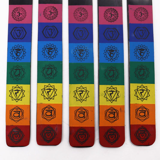 7 csakra színű füstölőtartó