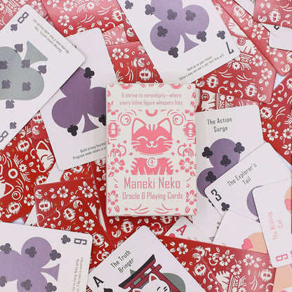 Szerencsemacskák – jóskártya pakli (Maneki Neko deck)