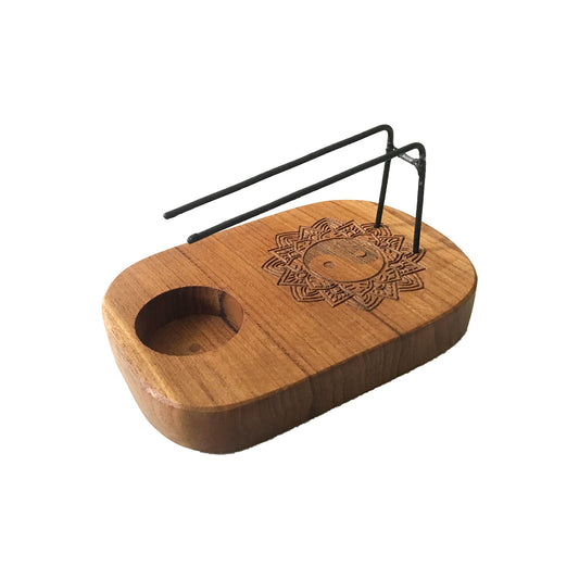 Palo Santo párologtató – Teakfa – Jin-jang dizájn
