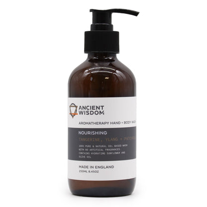 Mandarin, Ylang és Pacsuli Kéz- és Testlemosó 250 ml