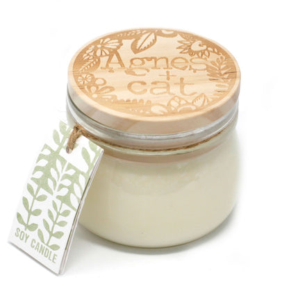 Kilner üveggyertya – Fehér füge