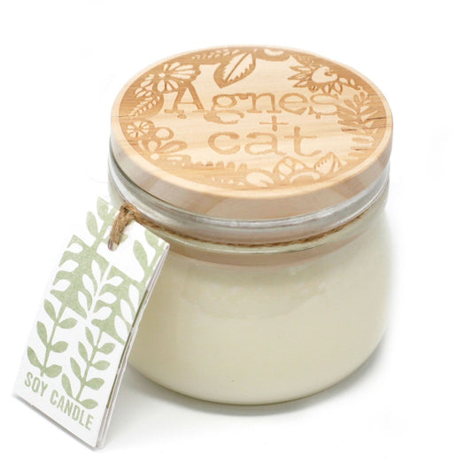 Kilner üveggyertya – Fehér füge