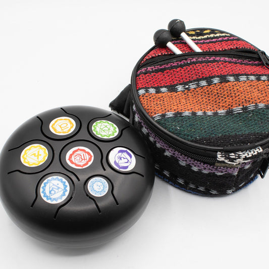 Alacsony Med Hapi Dob Fekete Csakra - 14x7cm