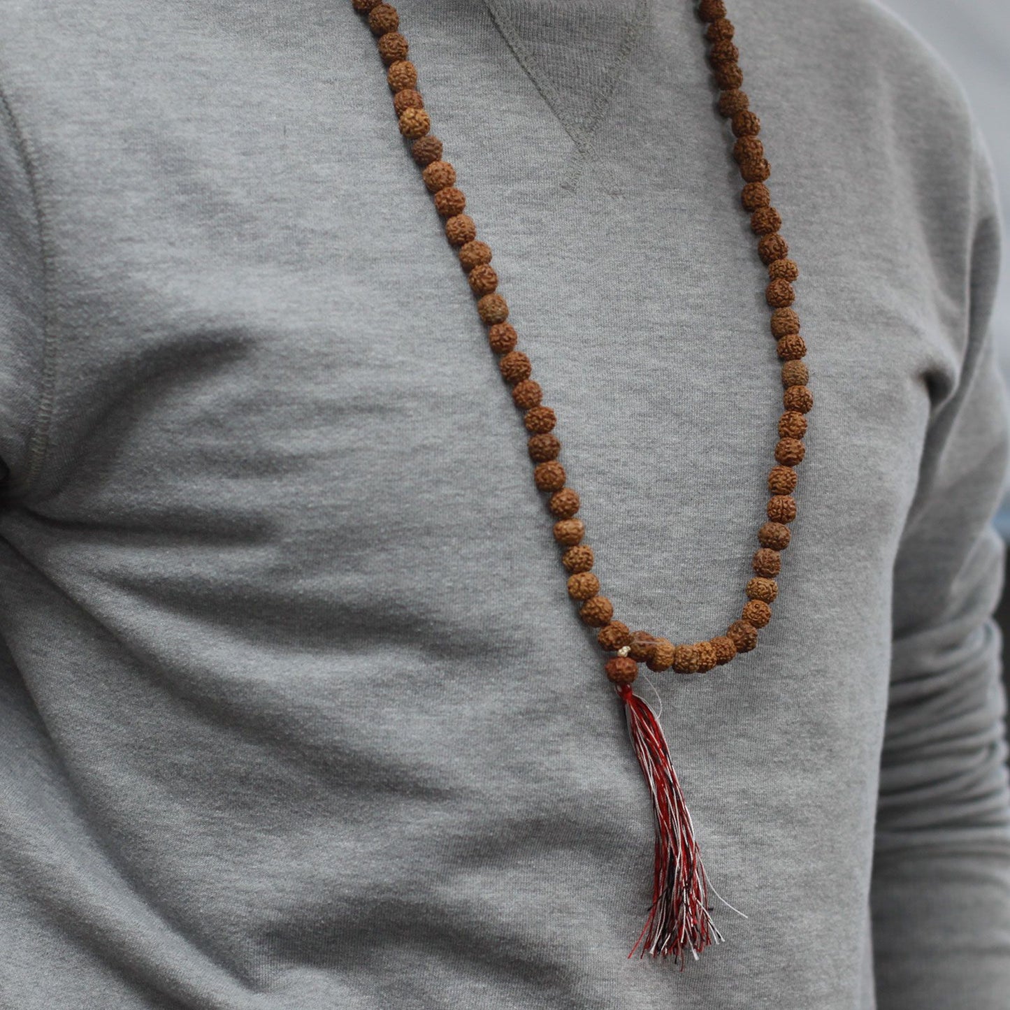 108 szemes Rudraksha Mala – Natúr
