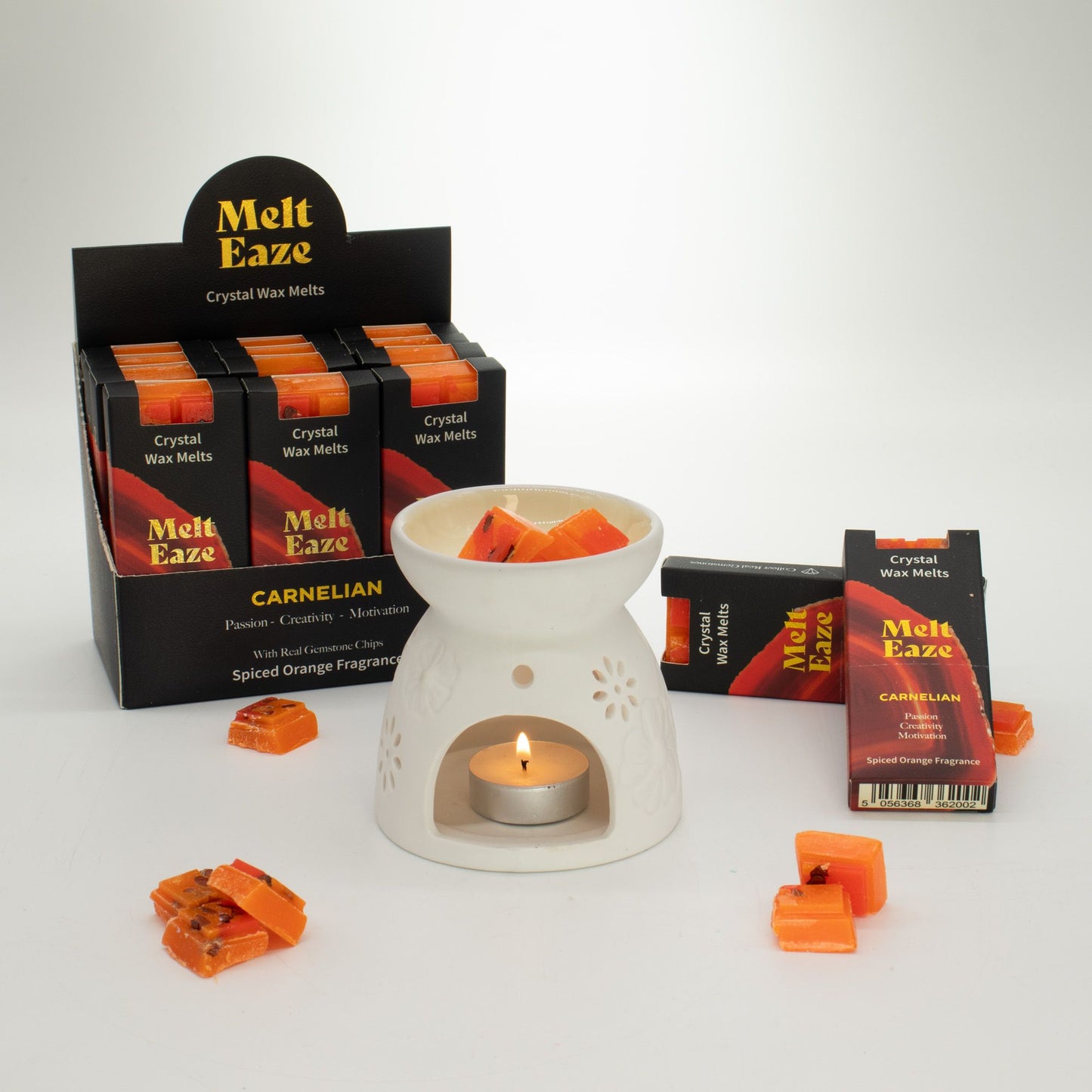 MeltEaze viaszolvadék 50 g - karneol tűz - fűszeres narancs