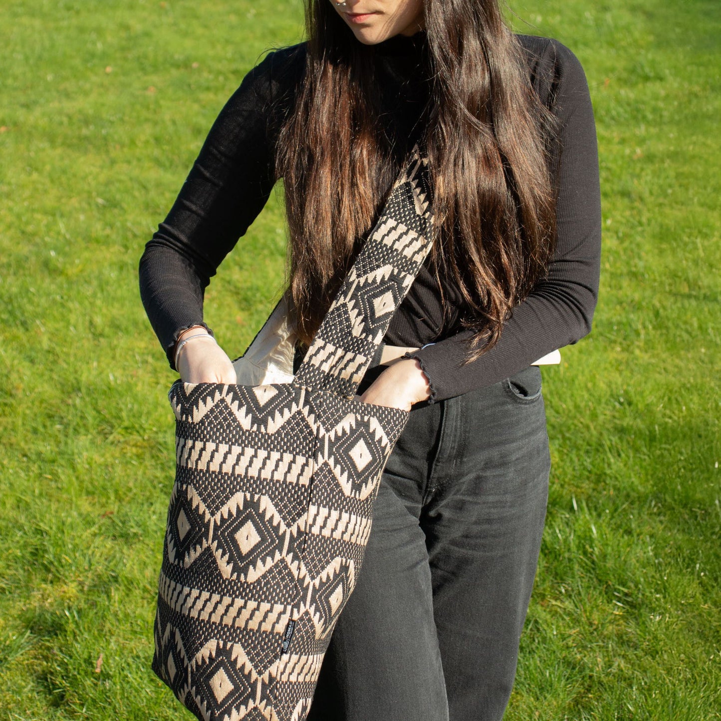 Jacquard Natural Bags - Desert Loom - Nomad Carryall