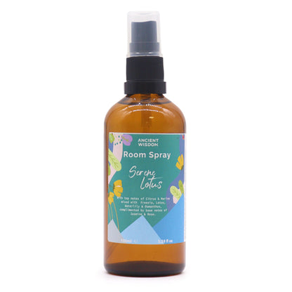 Nyári Szobai Permet – Nyugodt Lótusz 100ml