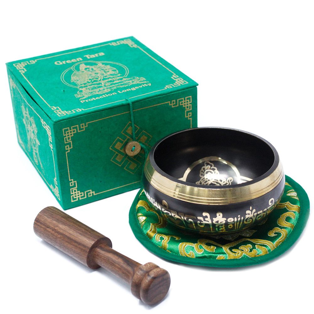 Zöld Tára Éneklő Tál Szett 10cm (min. 380g)