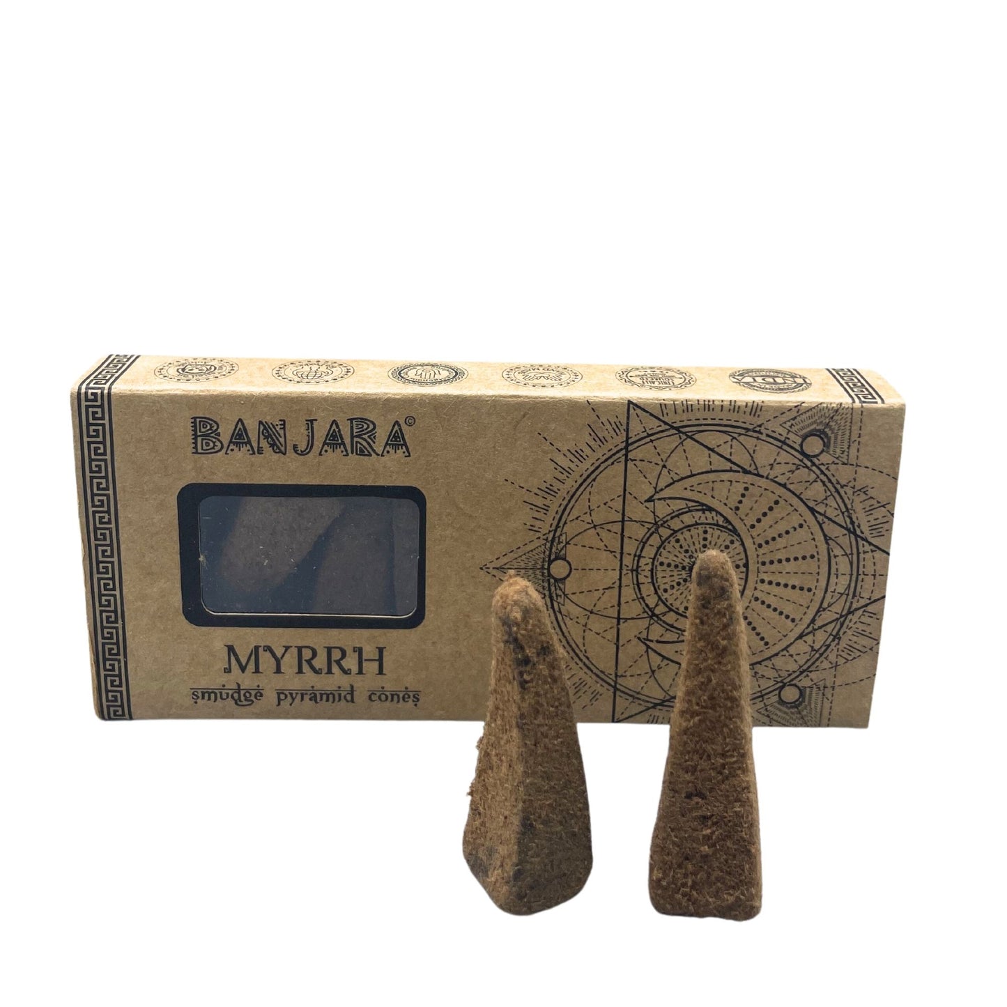 Banjara Füstölő Kúpok - Mirha