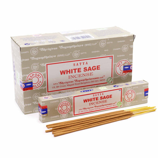 Satya Incense 15gm - Fehér Zsálya