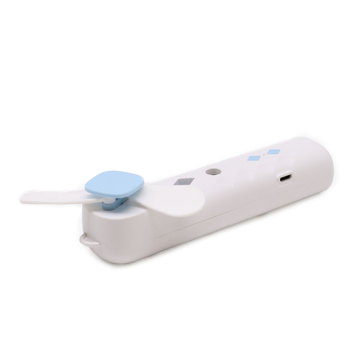 Fehér Nano Ködarcventilátor és Permetező – USB-ről tölthető