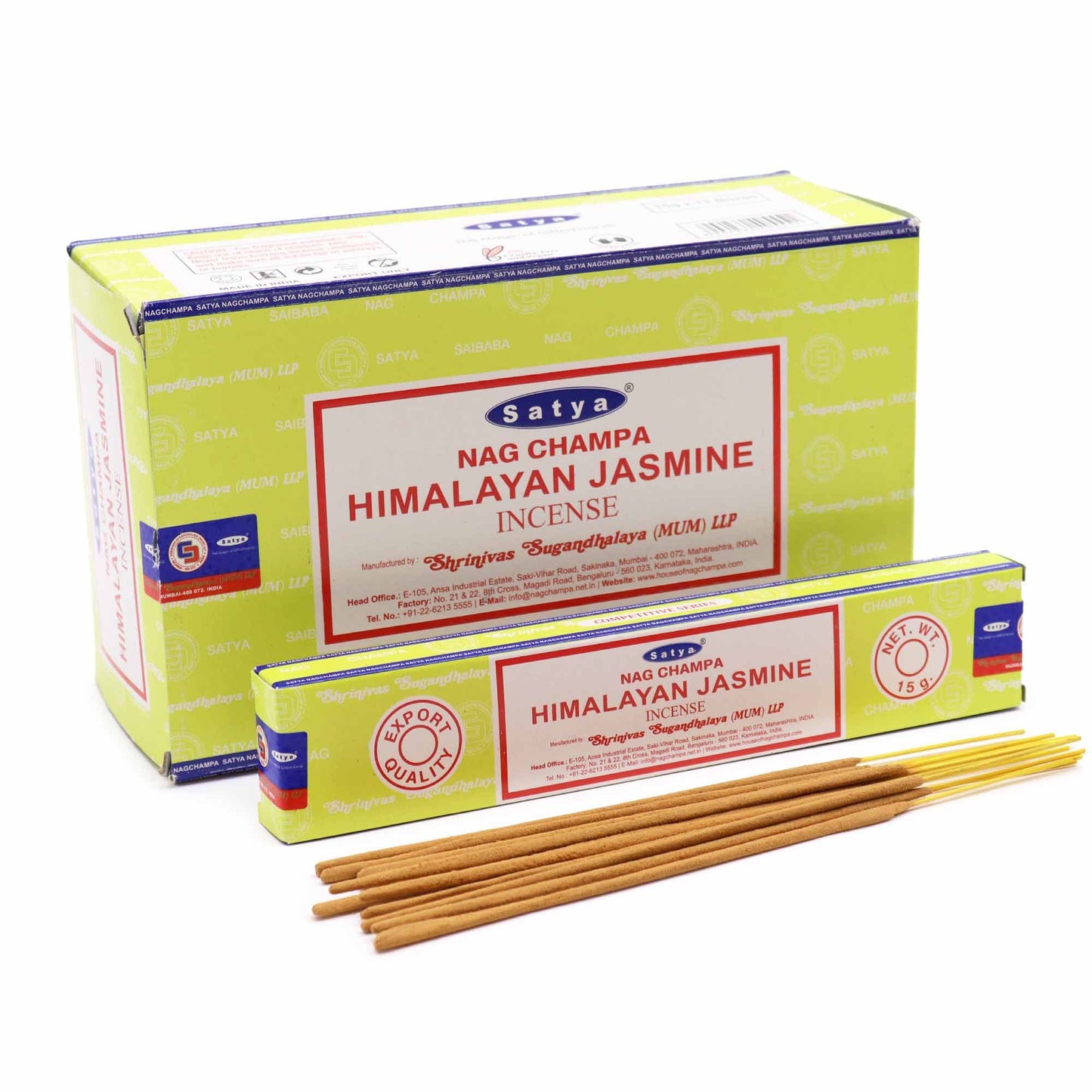 Satya füstölő 15g - Himalájai jázmin