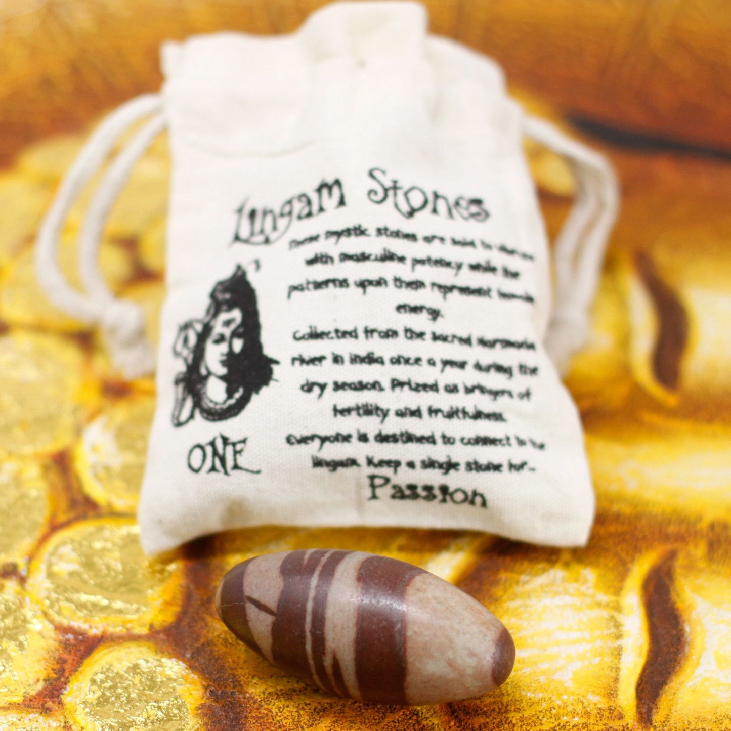 Háromhüvelykes Lingam - 1 Kő