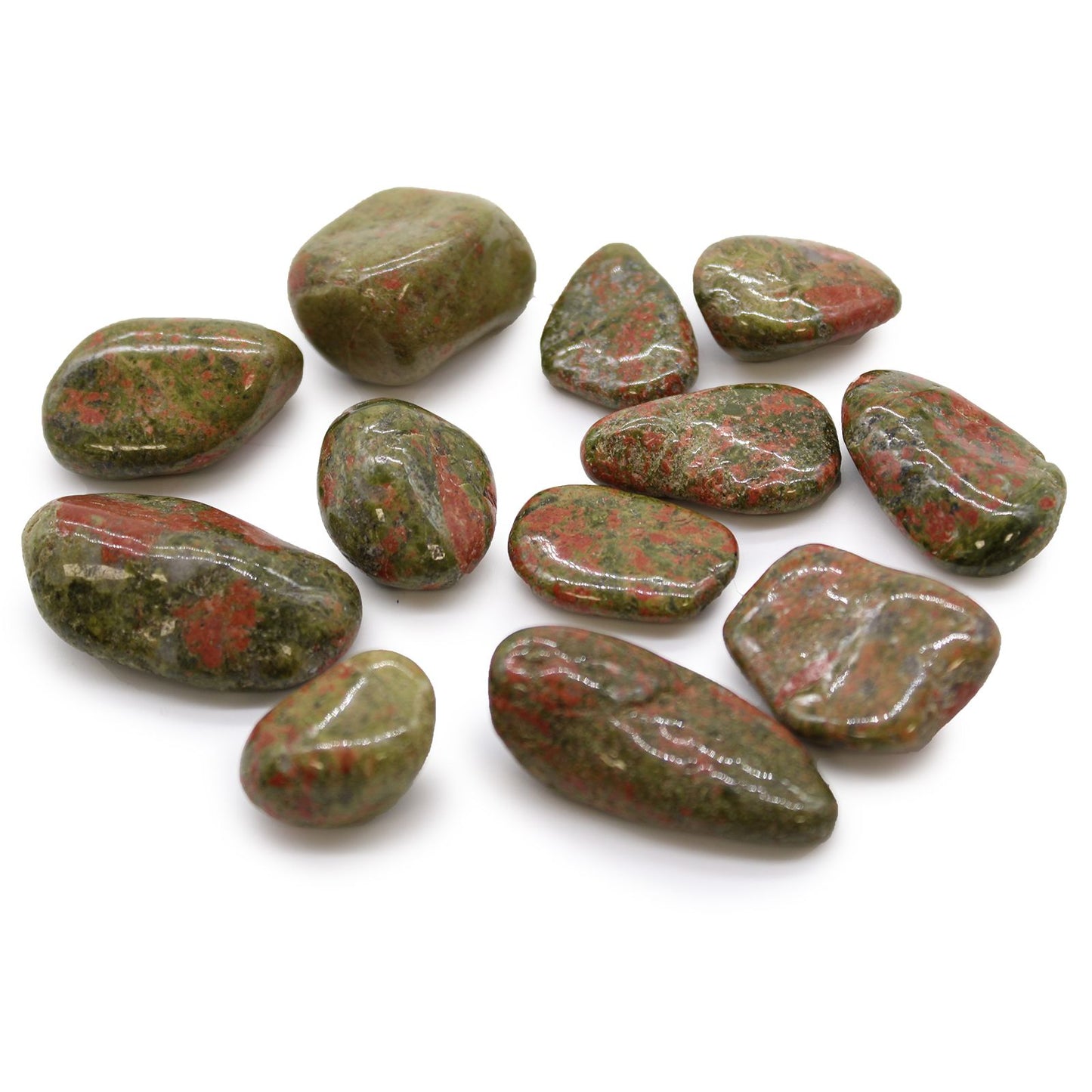 12 darab közepes afrikai tumble stone – Unakit