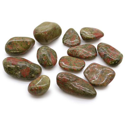 12 darab közepes afrikai tumble stone – Unakit