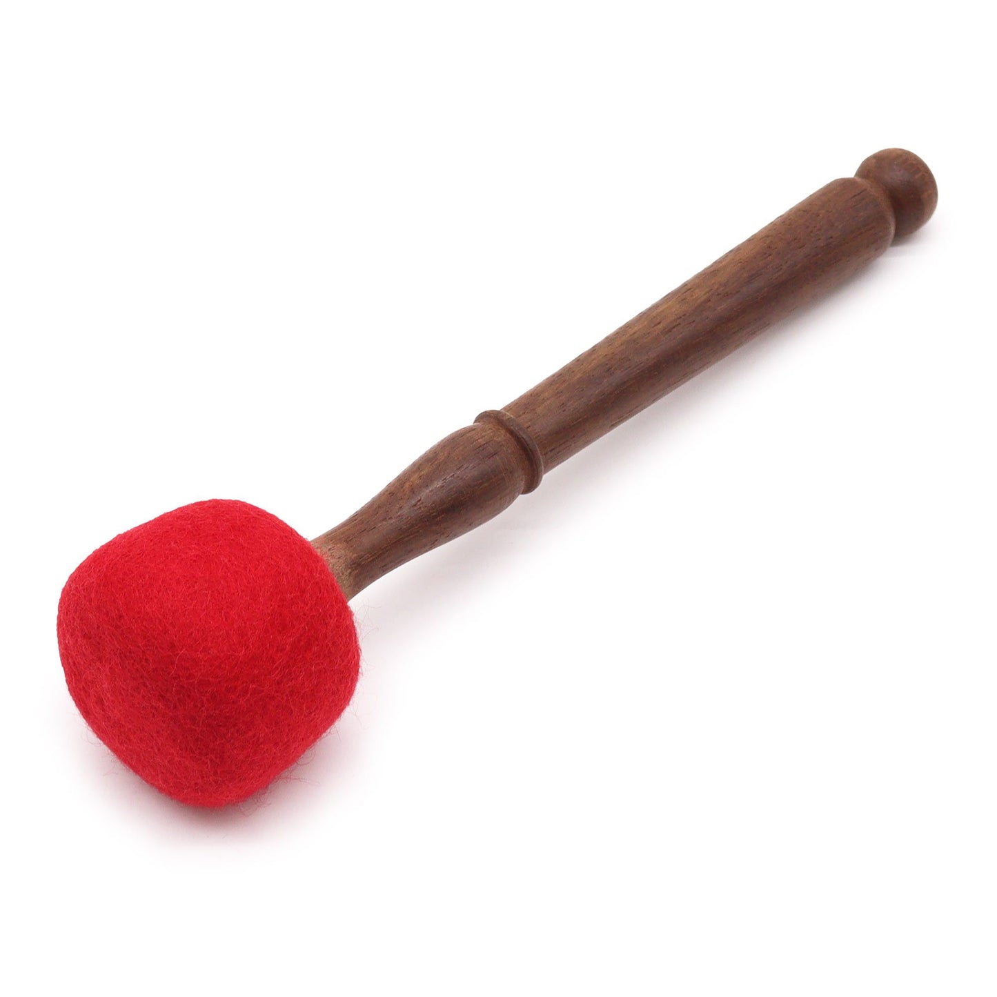 Nagy nemezelt gongverő – 23 cm