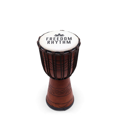 Medium Pro Djembe Dob - Freedom Rhythm (magas) - 40cm (18cm átmérő)