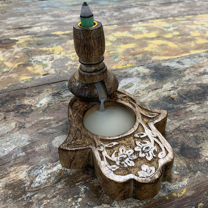 Mangófa füstölő – Hamsa