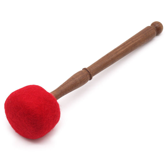 Extra nagy filcelt gongverő - 30cm