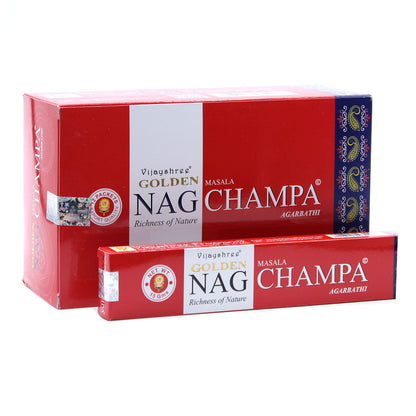 15g Golden Nag - Champa füstölő