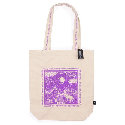 Hop Hare vászontáska - Erős vagyok - 10oz pamutvászon