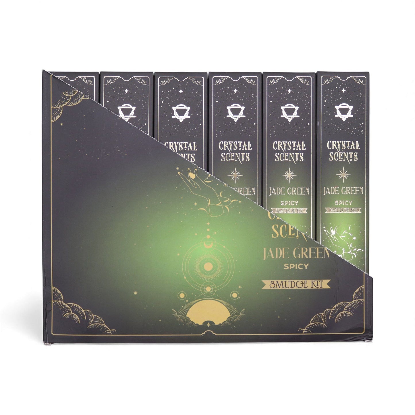 Jade Crystal Scents Tisztító Füstölő – Fűszeres