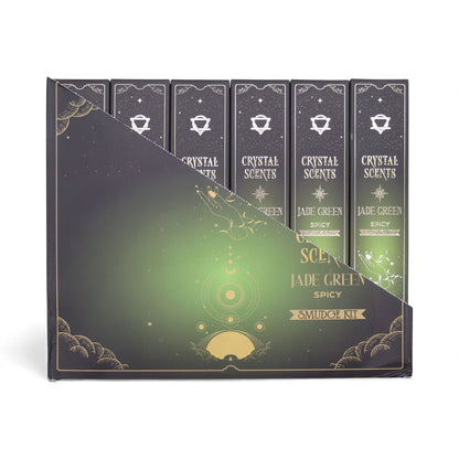 Jade Crystal Scents Tisztító Füstölő – Fűszeres