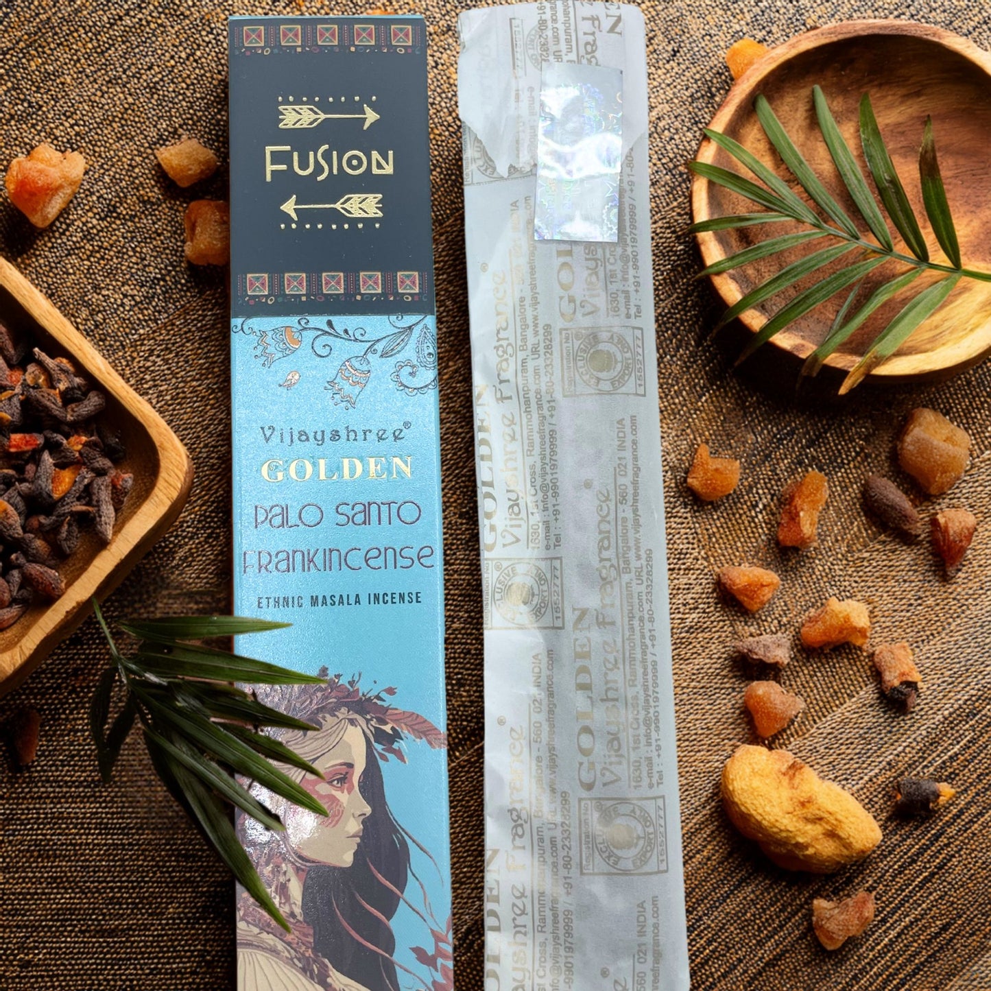 15g Arany Palo Santo és Tömjén