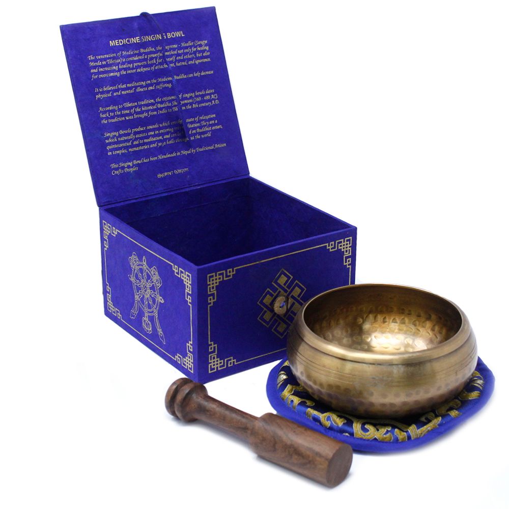 Gyógyító Buddha hangtál szett 10cm (min. 500g)