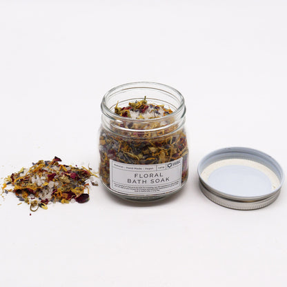 Virágos fürdősó – Természetes – 140g