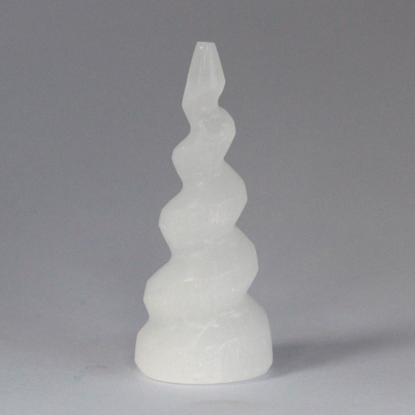 Szelenit spirális egyszarvú szarv torony - 10 cm