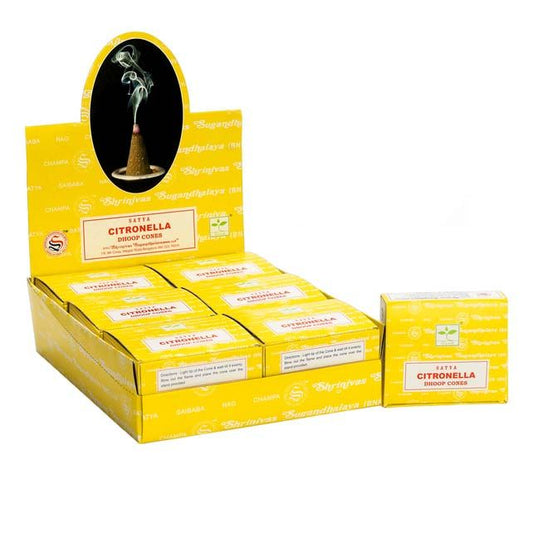 Citronella füstölő kúpok