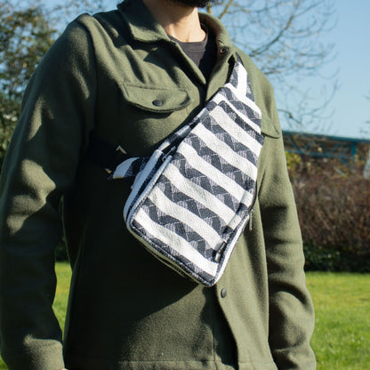Jacquard natúr táskák – Atlas Nomad – Kereszttáska