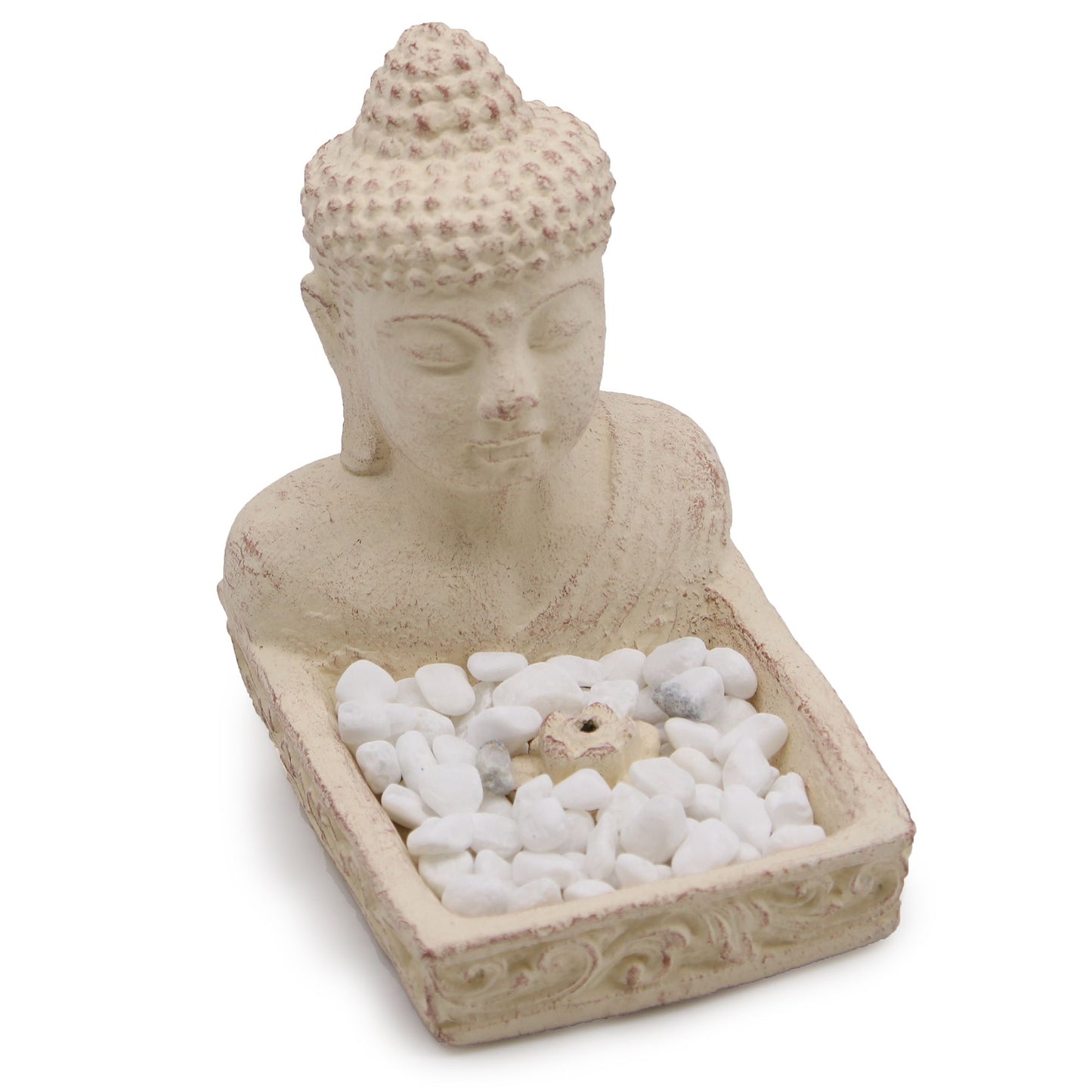 Buddha Fengshui füstölő (krémszínű)