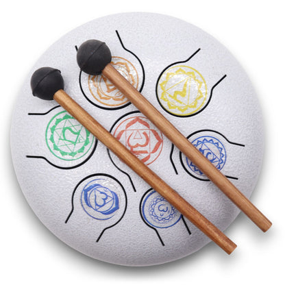 Med Steel Tongue Happy Drums 7 csakra – 17x13 cm