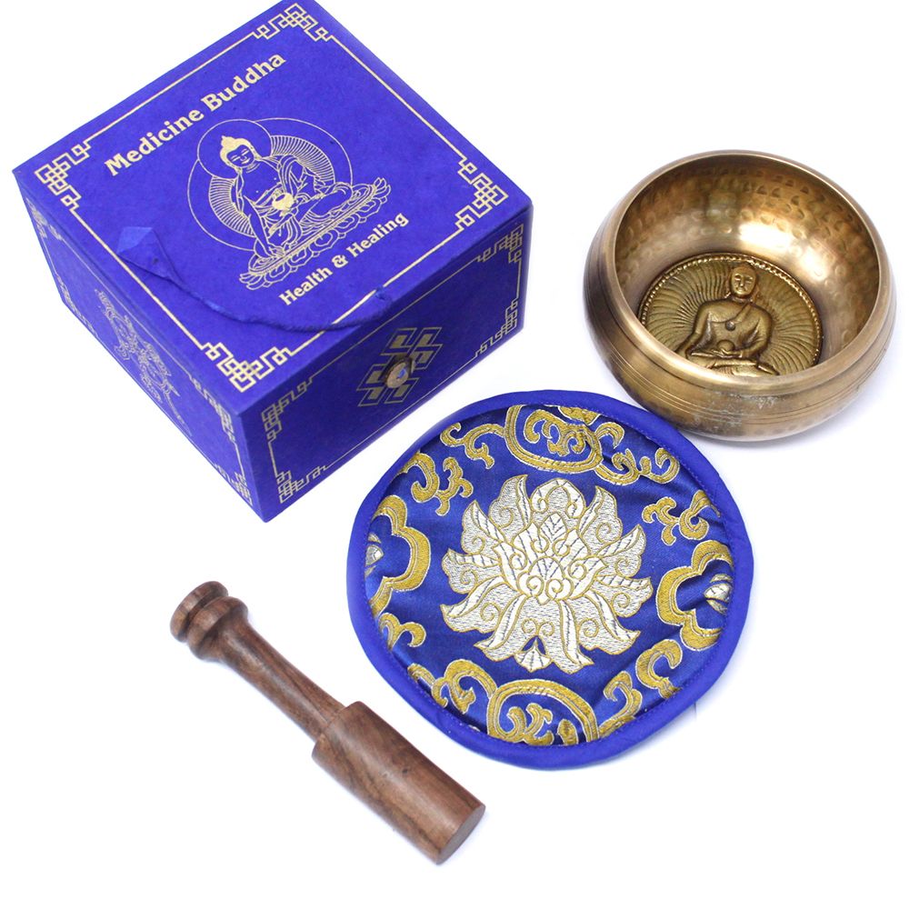 Gyógyító Buddha hangtál szett 10cm (min. 500g)