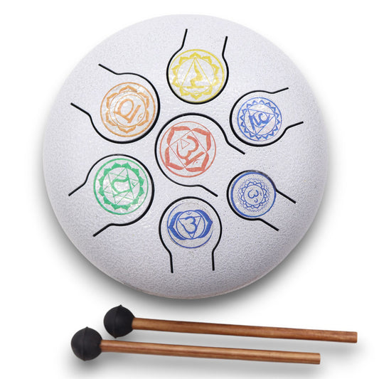 Med Steel Tongue Happy Drums 7 csakra – 17x13 cm