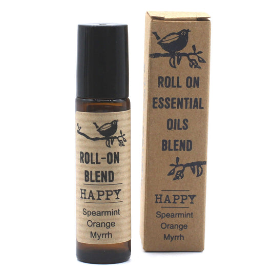10 ml-es Golyós Illóolaj Keverék – HAPPY