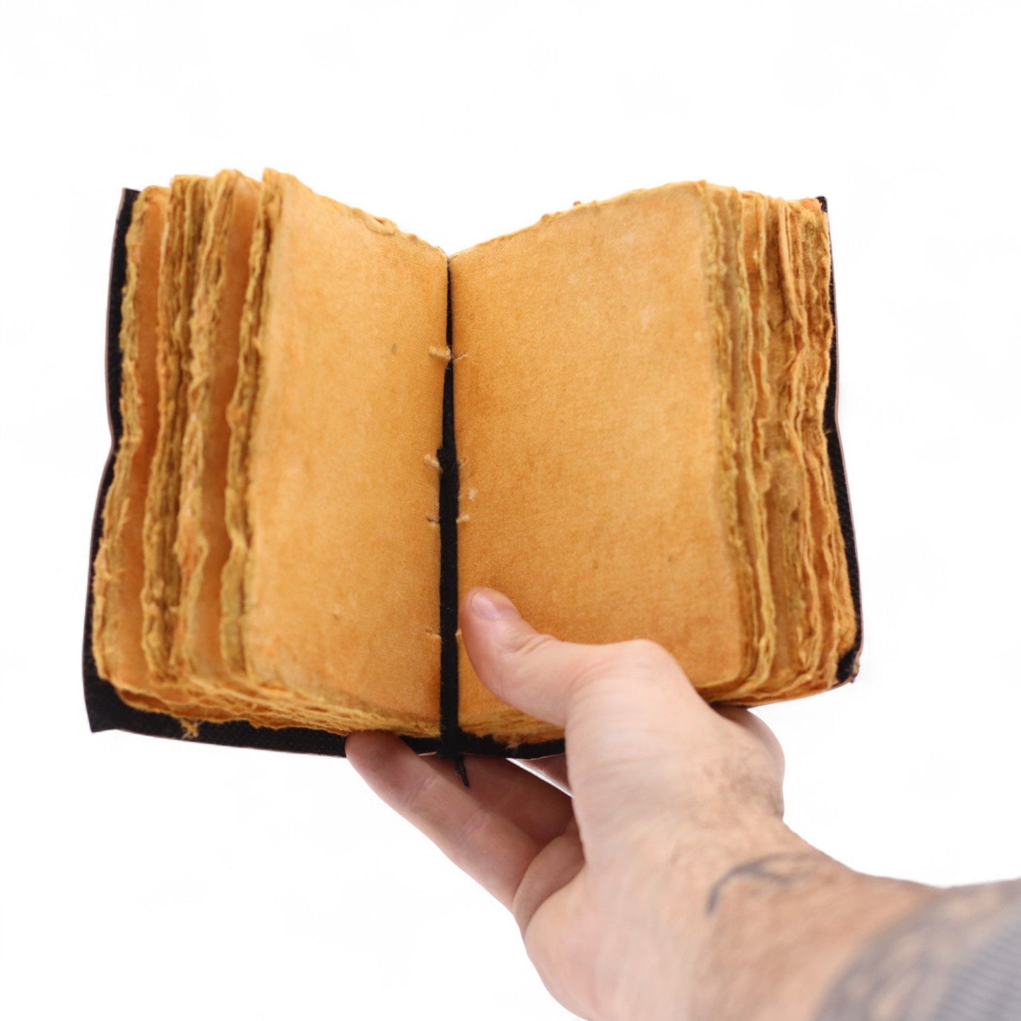 Vastag, Rojtos Szélű Bőr Naplók (5x3.5") - A Történetek, Amiket Magamnak Mesélek