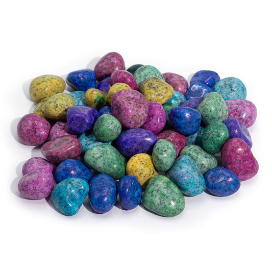 Ömlesztett kezelt indiai dalmata jáspis – 1 kg (kb. 70 kő)