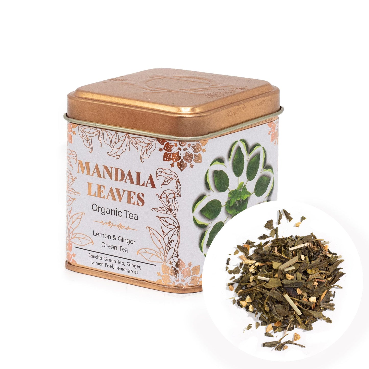 50 g Eco Classic zöld tea citrommal és gyömbérrel