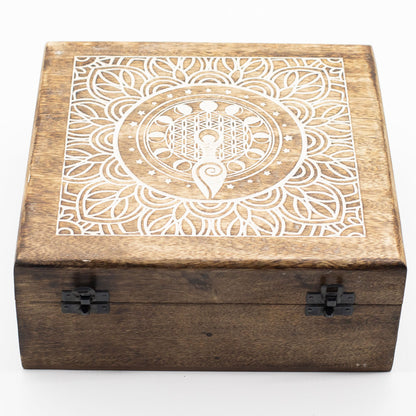 Extra Large Mango Box  - Moon Phase Goddess