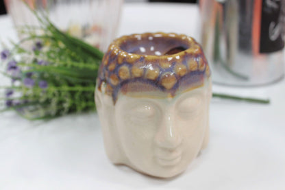 Buddha olajpárologtató - Elefántcsont és menta