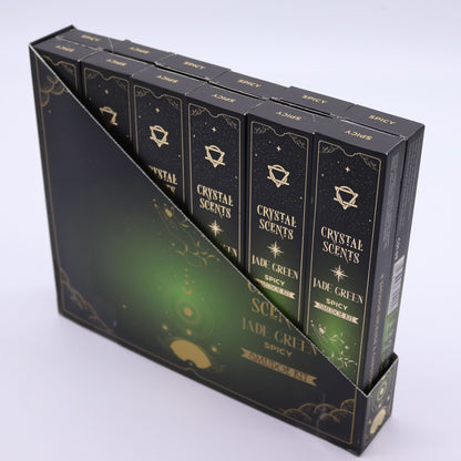 Jade Crystal Scents Tisztító Füstölő – Fűszeres