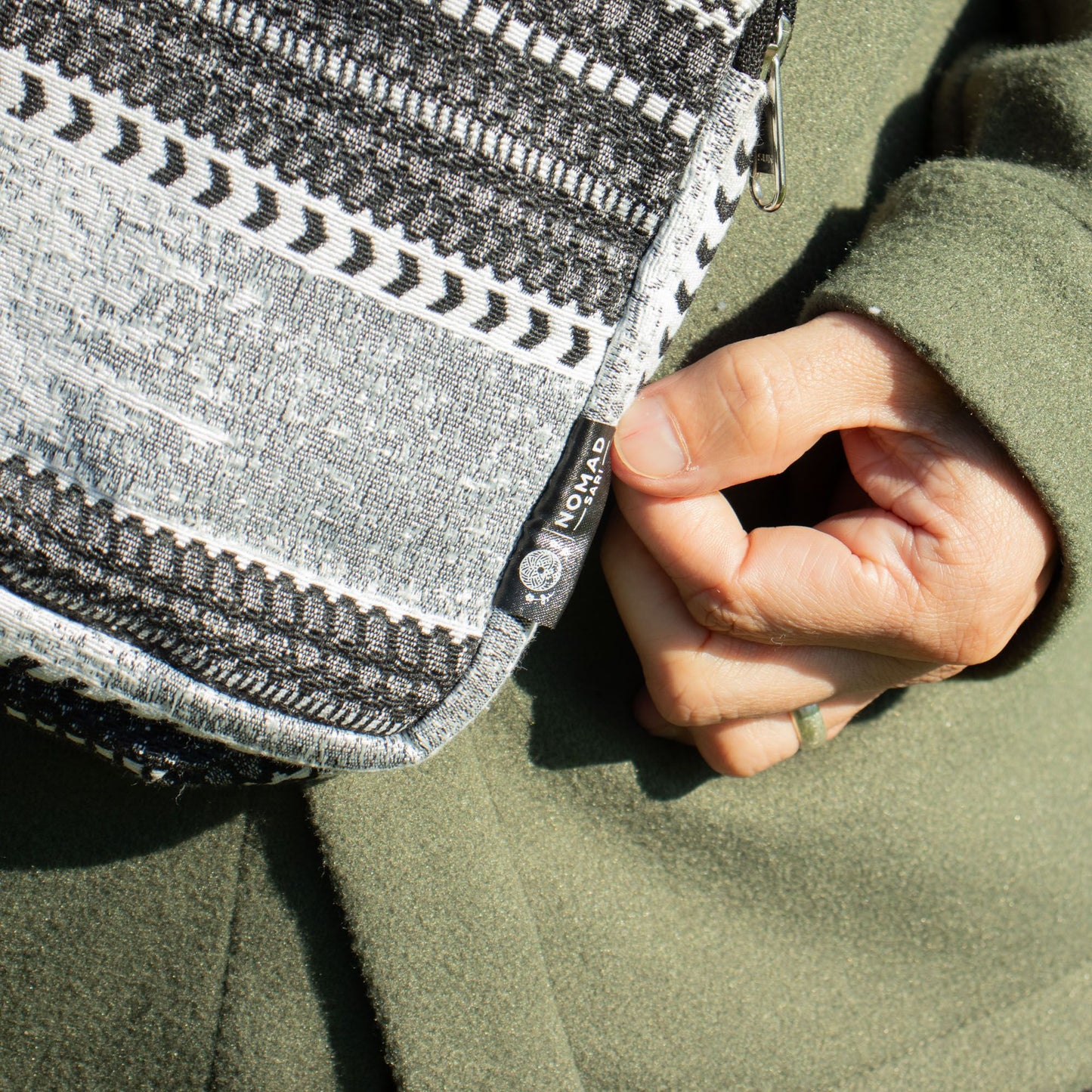 Jacquard természetes táskák – Urban Caravan – Cross Bag