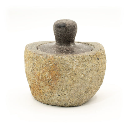 Természetes Folyami Kő Földelő Edény - Közepes (kb. 12x8cm)